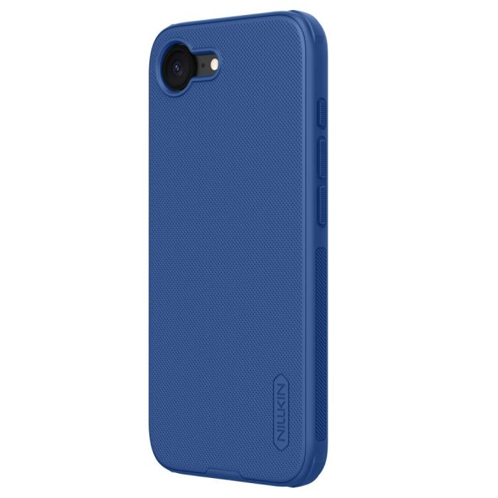 Bild 2, NILLKIN iPhone 17e / 16e Skal Frosted Shield Blå