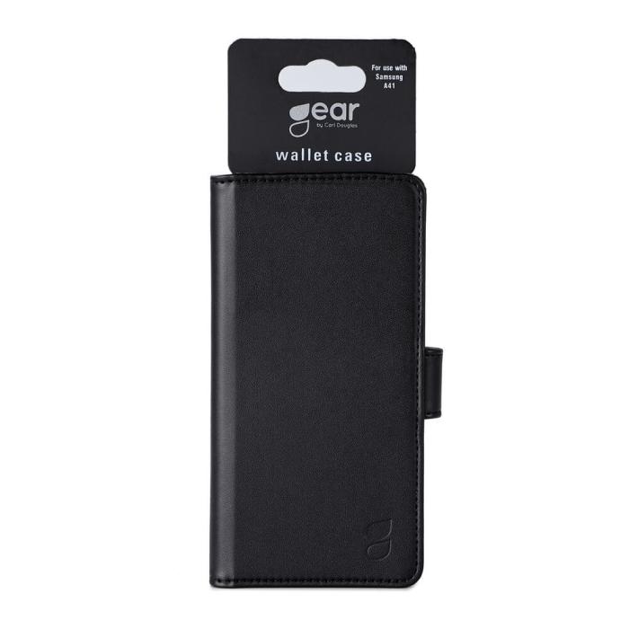 Bild 2, GEAR Samsung Galaxy A41 Fodral Läder Svart