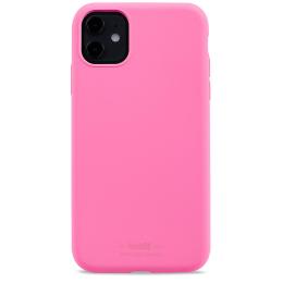 holdit iPhone 11/XR Skal Silikon Bright Pink