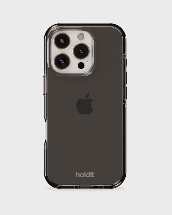 Bild 1, holdit iPhone 16 Pro Mobilskal Seethru Svart