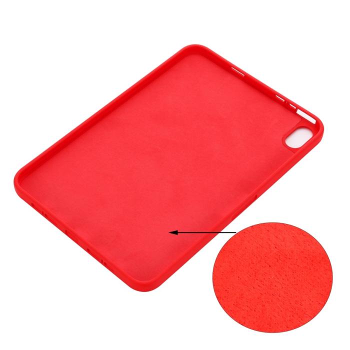 Bild 5, iPad Mini 2024/2021 Skal Shockproof Liquid Silikon Röd