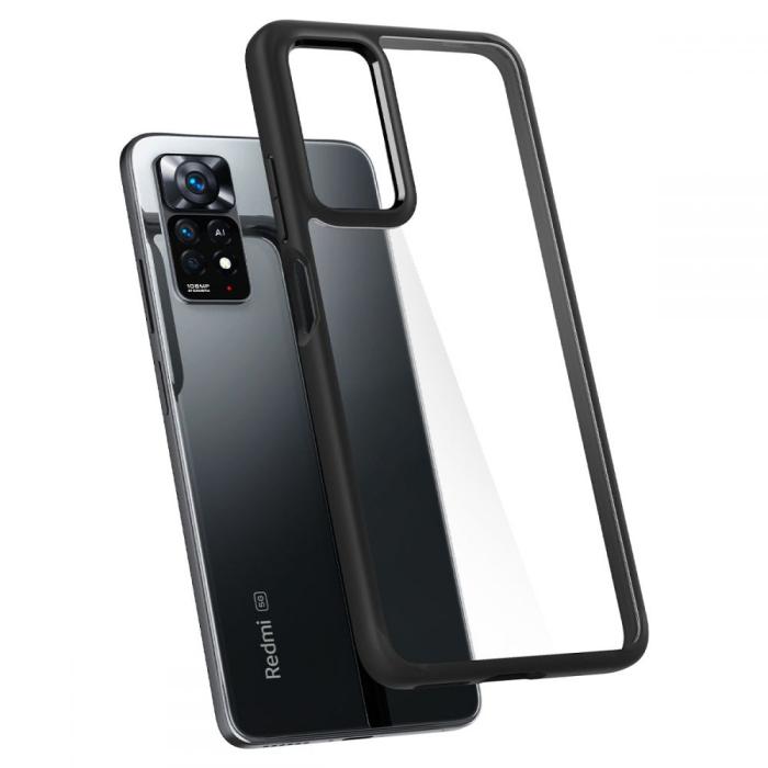 Bild 5, Spigen Xiaomi Redmi Note 11 Pro 5G Skal Ultra Hybrid Matt Svart
