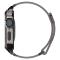 Spigen Apple Watch 44/45 mm Skal/Armband Metal Fit 'Pro' Grafit