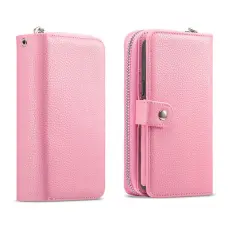 iPhone 7/8/SE (2020/2022) 2-i-1 Multifunktionellt Fodral Ljus Rosa