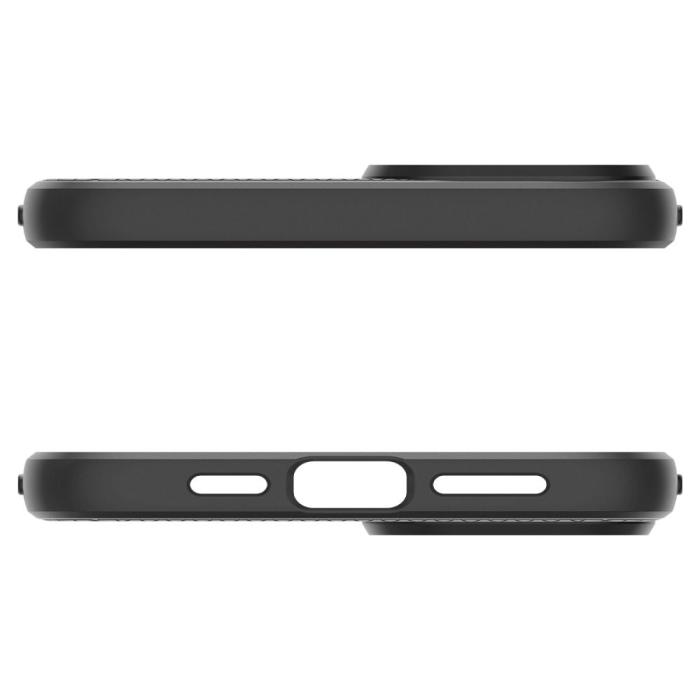 Bild 6, Spigen iPhone 15 Plus Skal Liquid Air Matt Svart