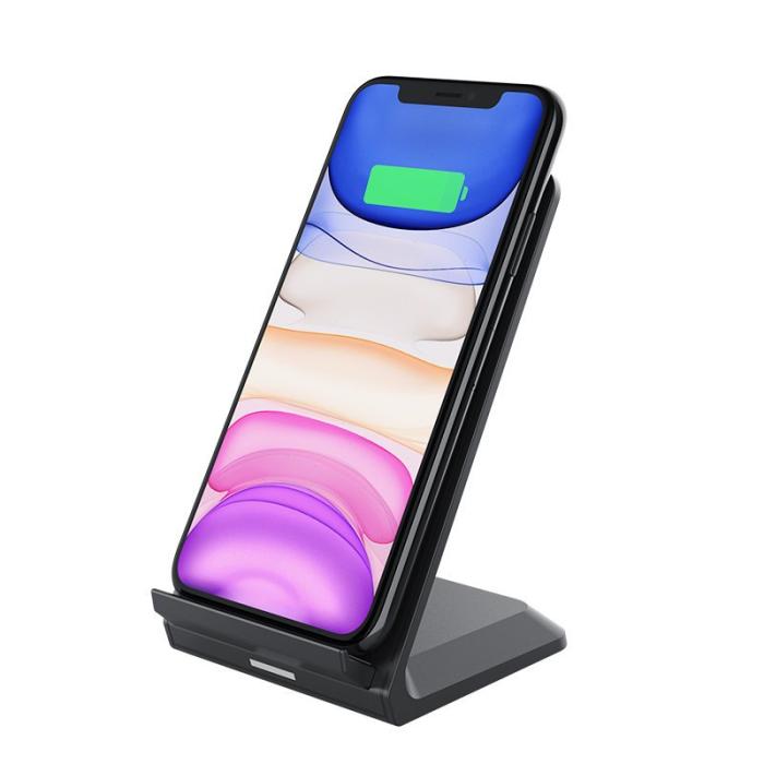 Bild 3, NILLKIN 15W Trådlös Qi Snabbladdare Inkl. USB-C Kabel - Svart