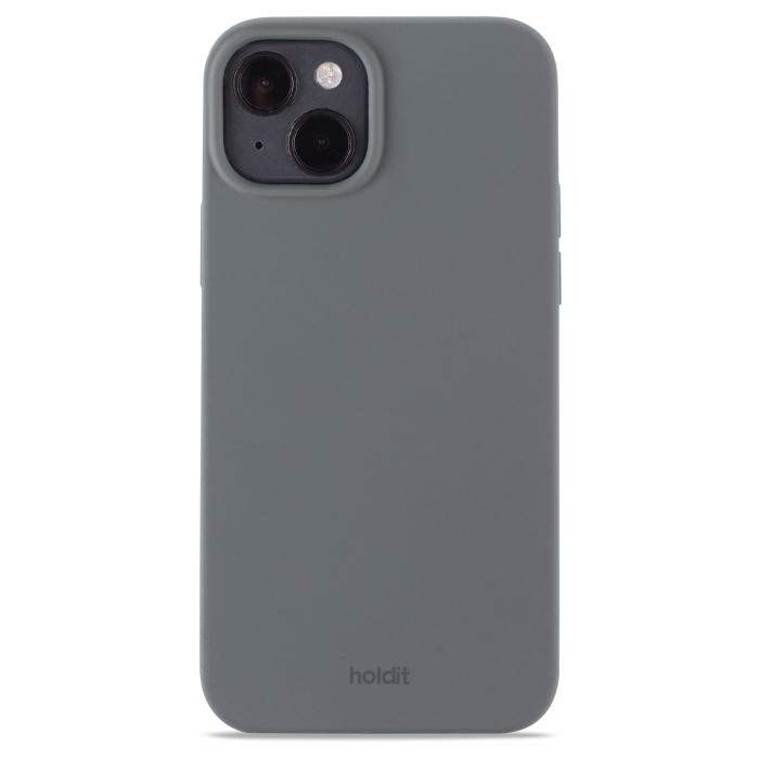 Bild 1, holdit iPhone 14 Plus Mobilskal Silikon Space Gray