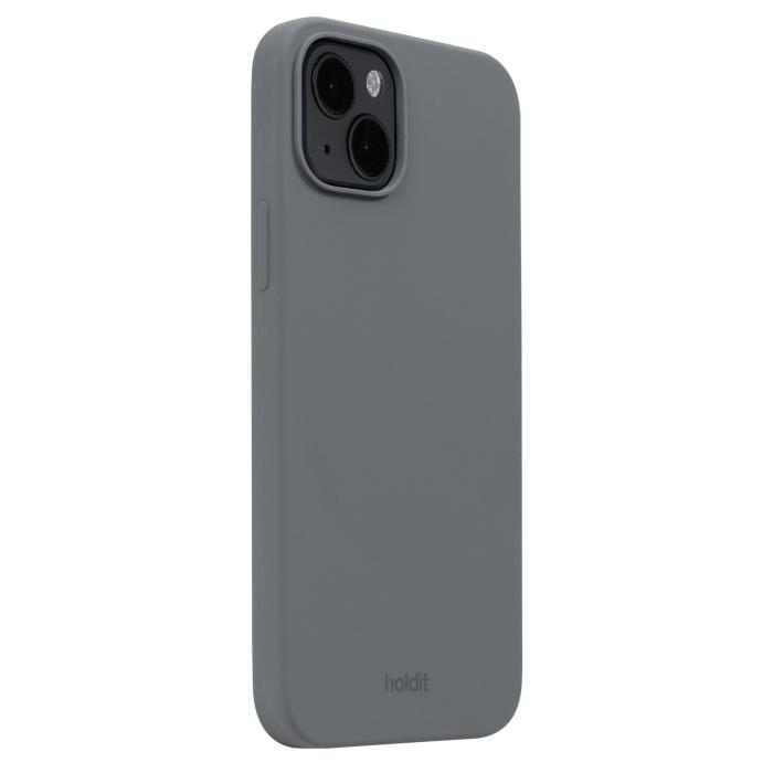 Bild 2, holdit iPhone 14 Plus Mobilskal Silikon Space Gray
