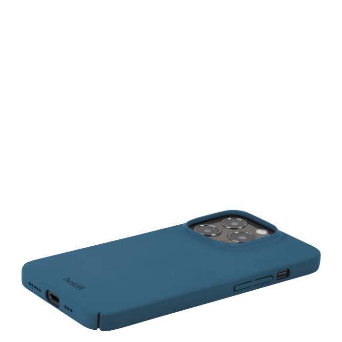 Bild 3, holdit iPhone 15 Pro Mobilskal Slim Denim Blue