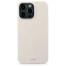 holdit iPhone 15 Pro Max Mobilskal Slim Light Beig