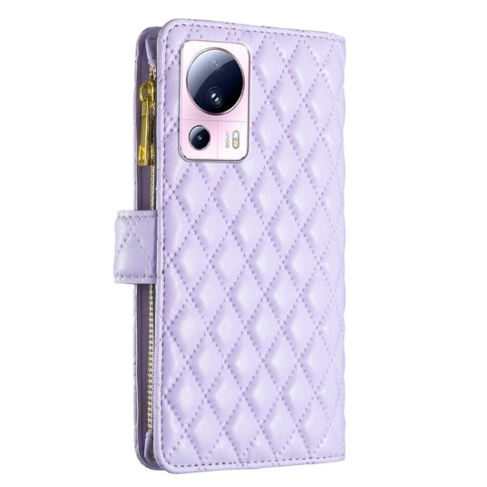Bild 3, Xiaomi 13 Lite 5G Fodral Diamond Multifunktionell Lila