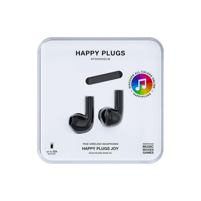 Bild 2, Happy Plugs Joy Hörlurar In-Ear TWS Svart