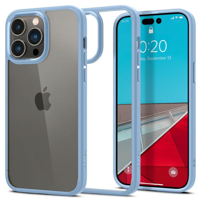 Bild 1, Spigen iPhone 14 Pro Skal Ultra Hybrid Sierra Blue