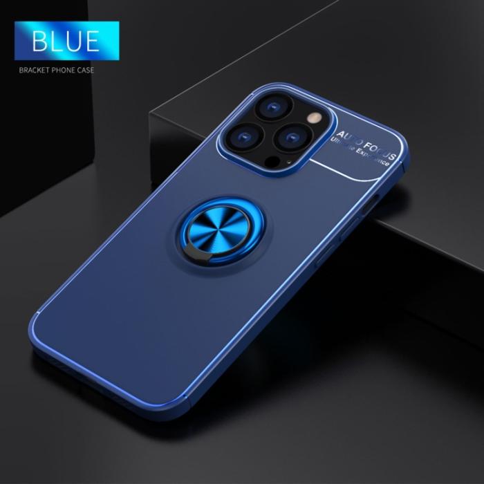 Bild 2, iPhone 14 Pro Max Skal Ring Blå