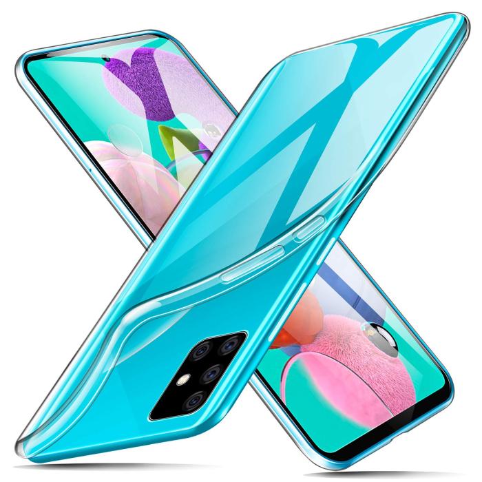 Bild 1, Samsung Galaxy A71 - Transparent TPU Skal