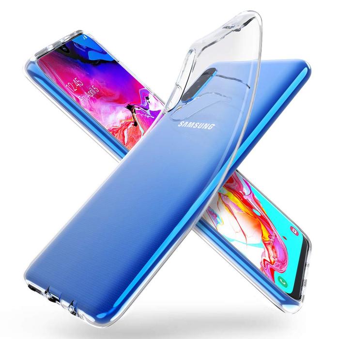 Bild 1, Samsung Galaxy A70 - Transparent TPU Skal