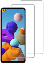 Samsung Galaxy A21s - 2-Pack - Skärmskydd i Härdat Glas