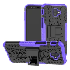 Samsung J6 Plus | Ultimata stöttåliga skalet med stöd | Lila