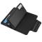Samsung Galaxy S21 Ultra - Litchi 2in1 Magnet Fodral - Svart