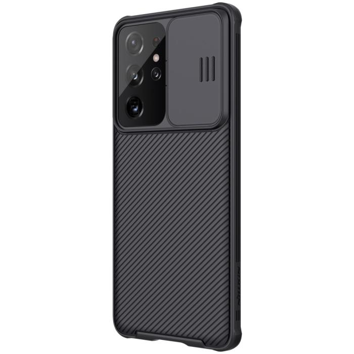 Bild 4, Samsung Galaxy S21 Ultra - NILLKIN CamShield Pro Skal - Svart