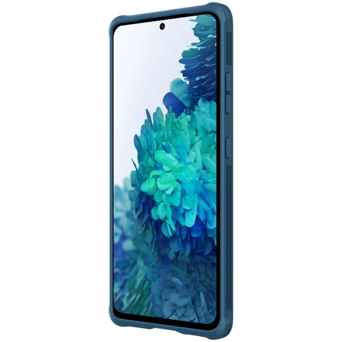 Bild 5, Samsung Galaxy S21 Ultra - NILLKIN CamShield Pro Skal - Blå