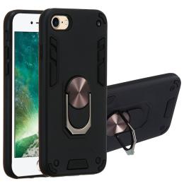 iPhone 7/8/SE (2020/2022) - Hybrid Armor Ring Skal - Svart