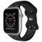 Sportarmband Dual-Color Apple Watch 42/44/45/49 mm (M/L) Svart