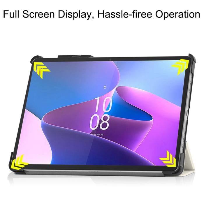 Bild 3, Lenovo Tab P11 Pro Gen 2 Fodral Tri-Fold Trött Katt