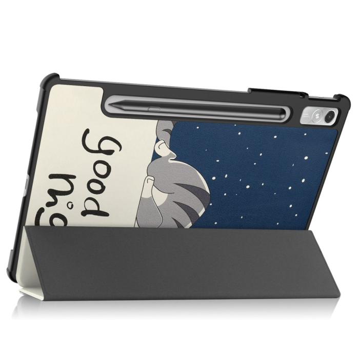 Bild 4, Lenovo Tab P11 Pro Gen 2 Fodral Tri-Fold Trött Katt