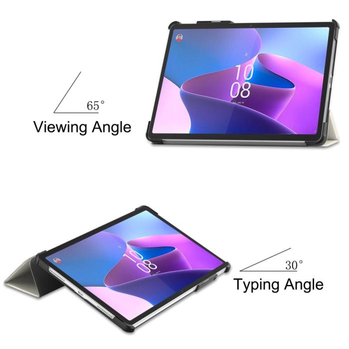 Bild 6, Lenovo Tab P11 Pro Gen 2 Fodral Tri-Fold Trött Katt