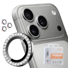 HAT PRINCE iPhone 18 Pro/18 Pro Max Linsskydd Enkay Strass