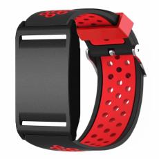 Polar Loop Klockarmband Silikon Dual-Color R&ouml;d / Svart