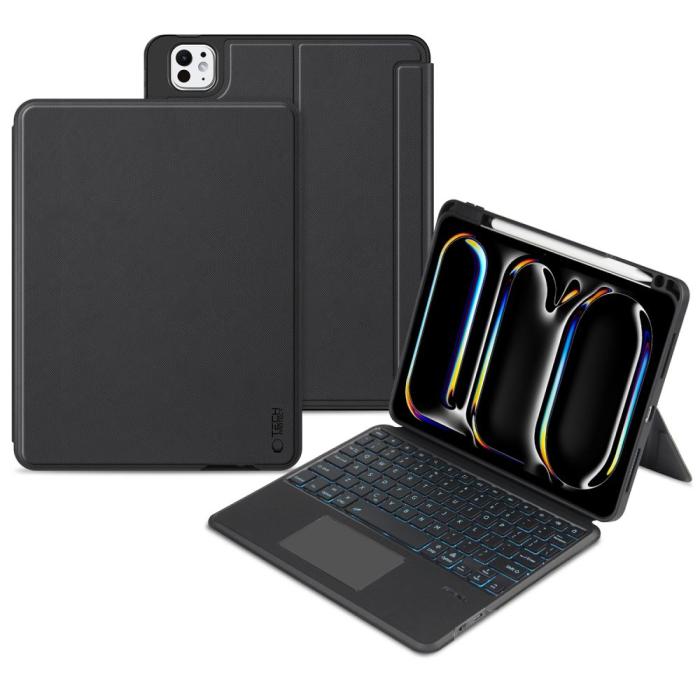Bild 1, Tech-Protect iPad Pro 11 2024 Fodral SmartCase Tangentbord