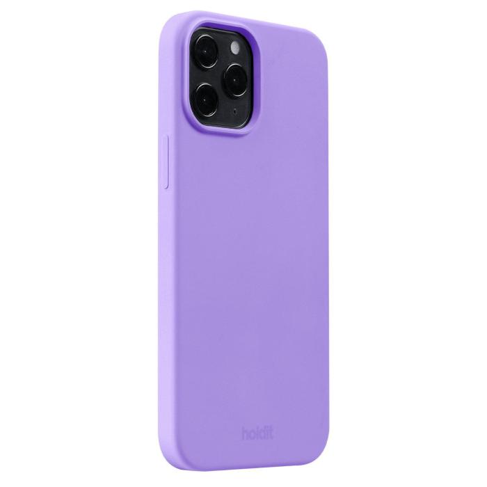 Bild 2, holdit iPhone 12 Pro Max Mobilskal Silikon Violet