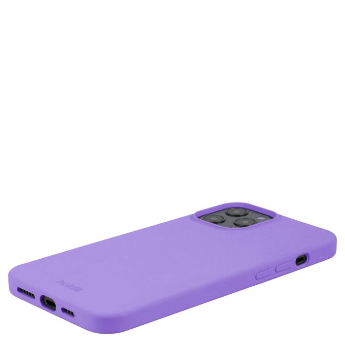 Bild 3, holdit iPhone 12 Pro Max Mobilskal Silikon Violet