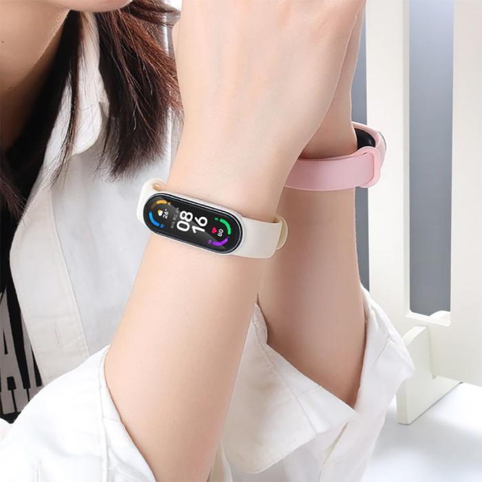 Bild 6, Tech-Protect Xiaomi Mi Smart Band 5 / 6 / 7 Armband Iconband Army Green