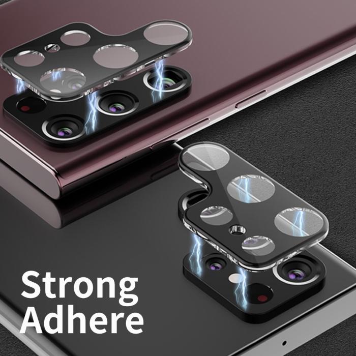 Bild 2, ENKAY Samsung Galaxy S25 Ultra Linsskydd Härdat Glas Svart
