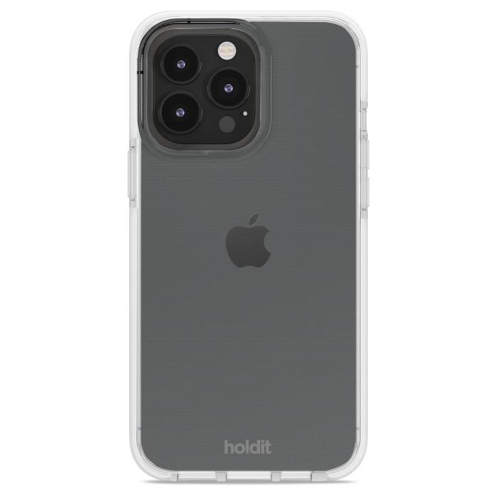 Bild 2, holdit iPhone 15 Pro Max Mobilskal Seethru Vit