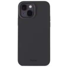 holdit iPhone 15 Mobilskal Silikon Svart