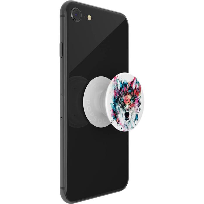 Bild 7, PopSockets Avtagbart Grip med Ställfunktion Wolf