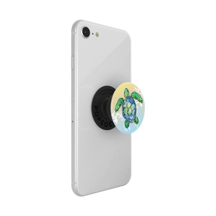 Bild 9, PopSockets Avtagbart Grip med Ställfunktion Tortuga