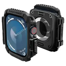 Spigen Apple Watch 11/10 42 mm Skal Rugged Armor Svart