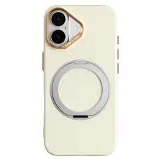 ABEEL iPhone 17 / 18 Skal MagSafe Silikon PC Gul