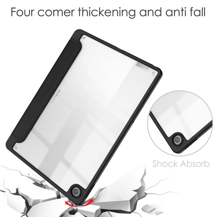 Bild 6, Lenovo Tab M10 Plus Gen 3 Fodral Tri-Fold Hybrid Svart