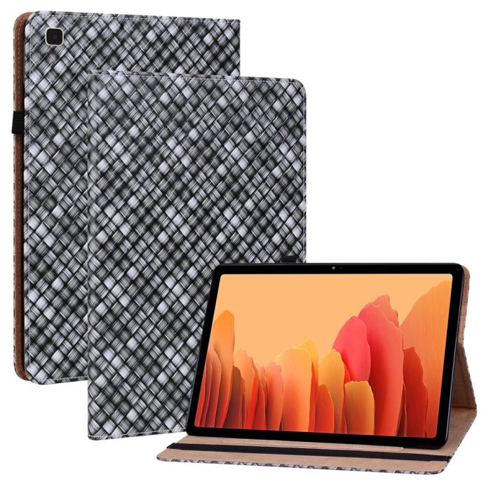 Bild 1, Samsung Galaxy Tab A7 10.4 Fodral Vävd Textur Svart