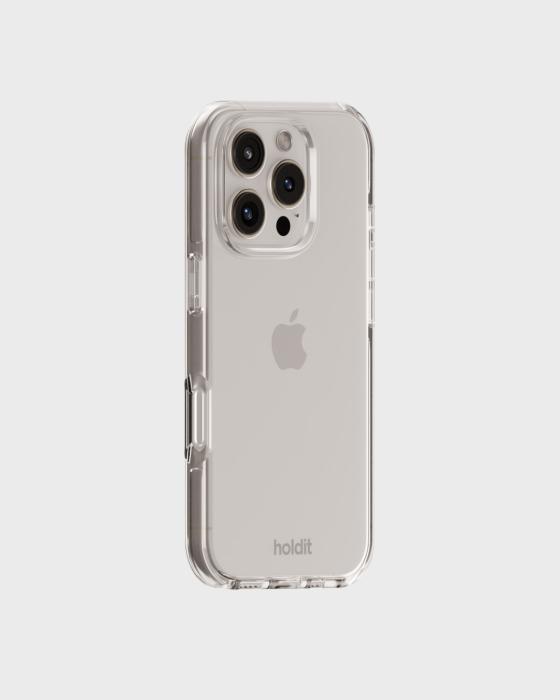 Bild 4, holdit iPhone 16 Pro Mobilskal Seethru Vit