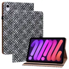 iPad Mini 2024/2021 Fodral Vävd Textur Svart