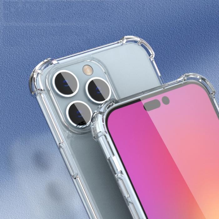 Bild 4, iPhone 14 Pro Skal Shockproof AirBag Transparent