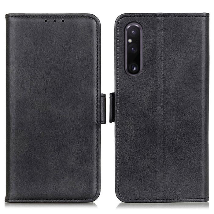 Bild 1, Sony Xperia 1 V Fodral Magnetisk Stängning Svart