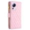 Xiaomi 13 Lite 5G Fodral Diamond Multifunktionell Rosa